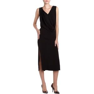 DVF black dress